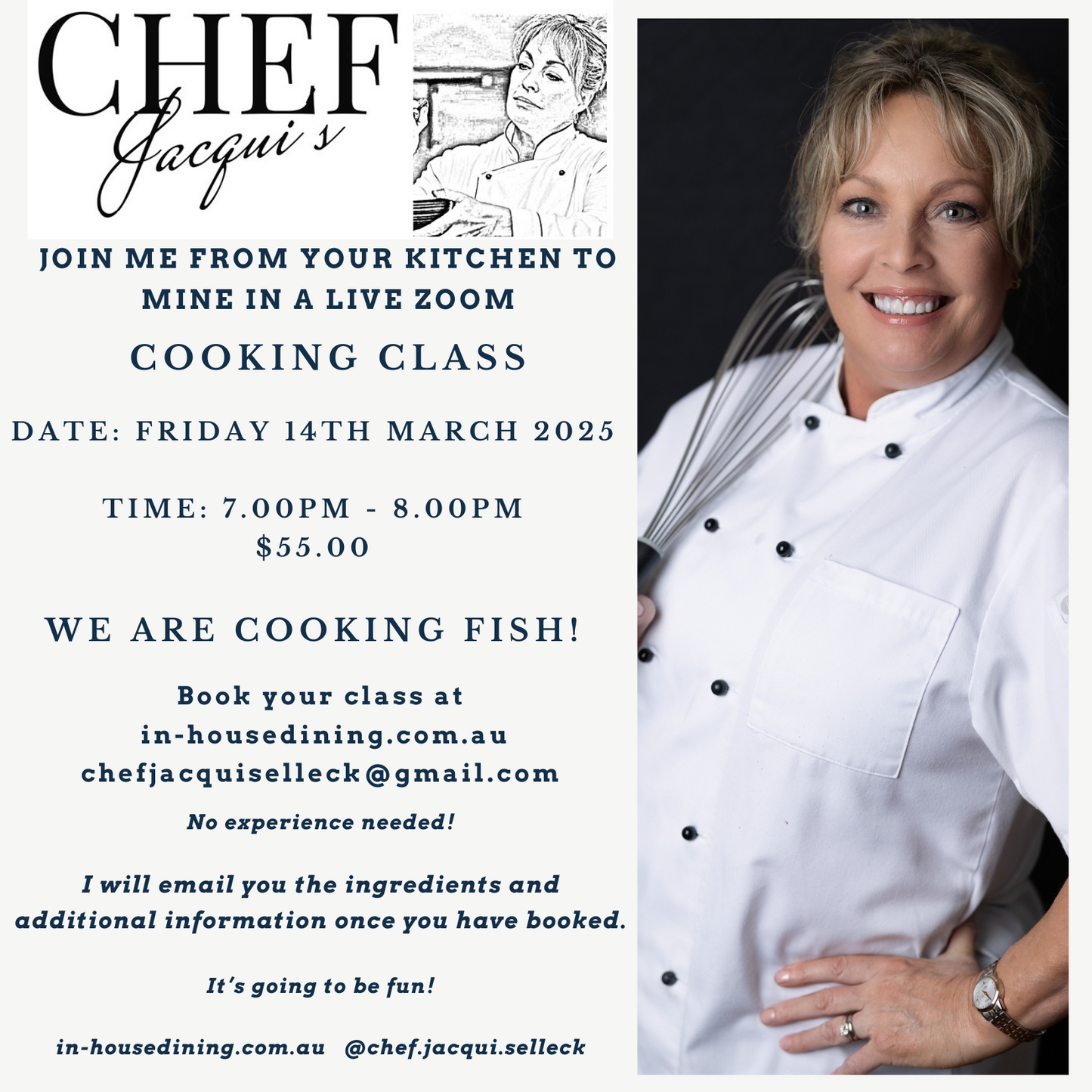 Virtual Cooking Workshops